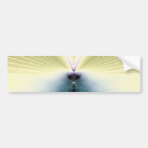 Golden Rays Bumper Stickers