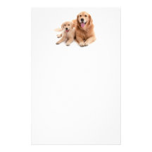 Golden retriever-Freunde Individuelles Druckpapier