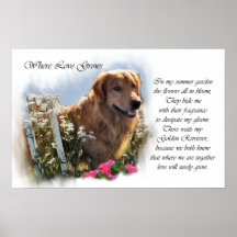Golden retriever-Geschenk-Kunst-Druck Plakatdrucke