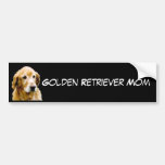 Golden retriever-Mamma-Autoaufkleber