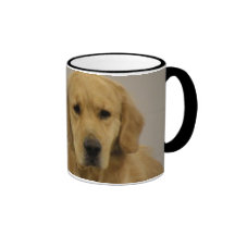 Golden retriever-Zwillings-Kaffeetasse