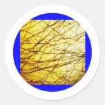Goldene Borten Sticker