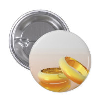 Goldene Eheringe Buttons