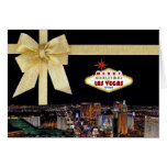 GOLDENE FROHE WEIHNACHTEN BAND-LAS VEGASS Karte