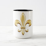 Goldene Lilie Kaffee Haferl
