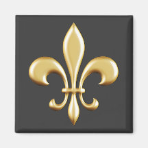 Goldene Lilie Magnete