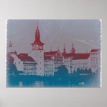Goldene Stadt Prags Plakat
