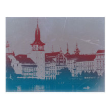 Goldene Stadt Prags Postkarte