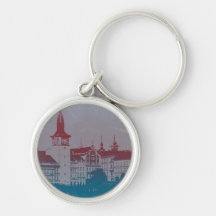Goldene Stadt Prags Schlüsselband