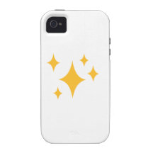 Goldene Sterne Case-Mate iPhone 4 Hüllen