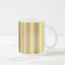 Goldene Töne Kaffee Tasse