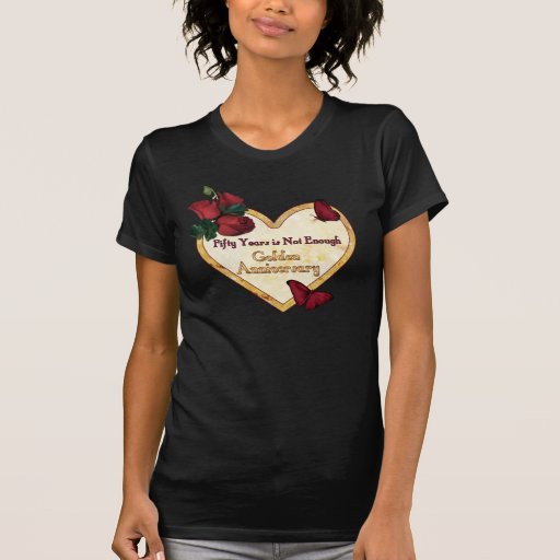 Goldener 50. Jahrestag Shirts
