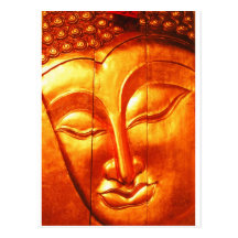 Goldener Buddha Postkarten