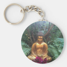 Goldener Buddha Schlüsselband
