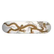 Goldener Drache von Buddhan Skateboard Personalisierte Skatedecks