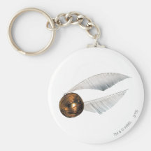 Goldener Snitch Schlüsselanhänger
