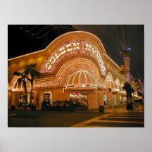 Goldenes Nugget Las Vegas Posterdruck