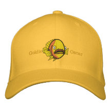 Goldie Oscar Fische Besticktes Baseballcap