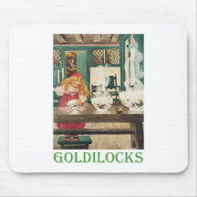 Goldilocks und die drei Bären Mauspad