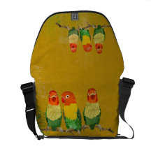 GoldLiebe-Vogel-Bote-Tasche Kuriertaschen