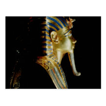 Goldmaske von Tutankhamun Postkarten