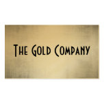 GoldmetallVisitenkarten