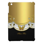 GoldSchwarz-weißer Schmetterling