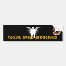 Goldstern-Bruder Autosticker