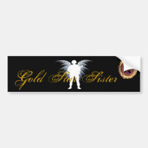 Goldstern-Schwester Autosticker
