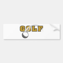 Golf Auto Aufkleber