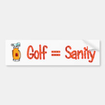 Golf Auto Aufkleber
