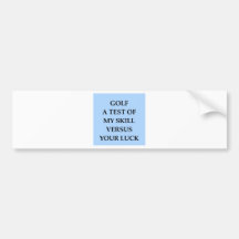 Golf Auto Sticker
