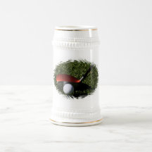 Golf-Eisen und Ball-Bier Stein Tee Tasse