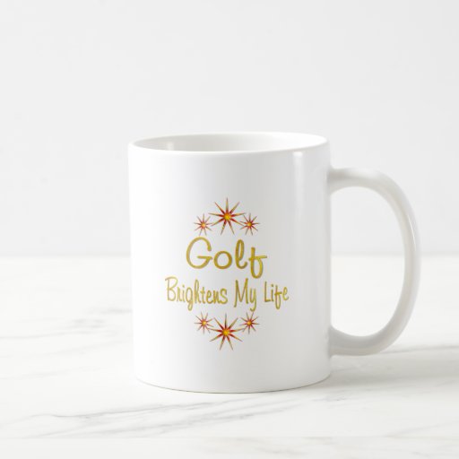 GOLF erhellt mein Leben Kaffeetasse