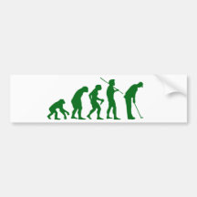 Golf-Evolution Auto Sticker