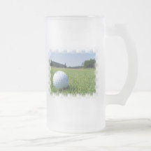 Golf-Fahrrinnen-mattierter Bier-Becher Tassen