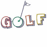 Golf gesticktes Hemd Polo