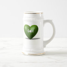 Golf-Liebhaber-Entwurfs-Bier Stein Tee Tasse