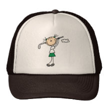 Golf-Mädchen-Hut Kappe