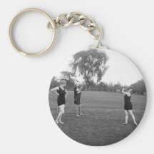 Golf-Mode die Zwanzigerjahre der Frauen Schlüsselbänder