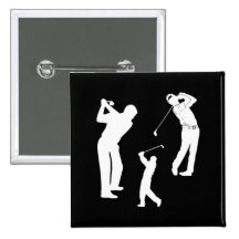 Golf-Pro Anstecknadel