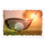 Golf-Putter-Einladung