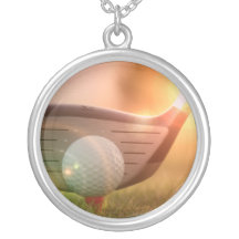 Golf-Putter-Halskette