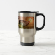 Golf-Putter-rostfreier Becher Tasse