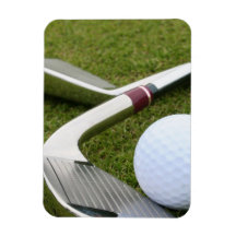 Golf spielender erstklassiger Magnet