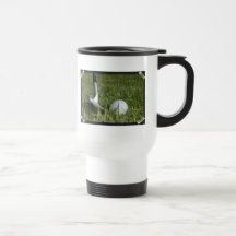 Golf spielender Foto-Plastikreise-Becher Tee Tasse