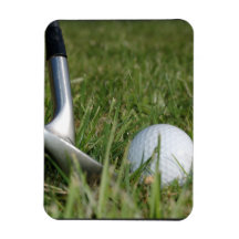 Golf spielender Foto-Prämien-Magnet