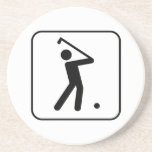 Golf-Symbol-Untersetzer