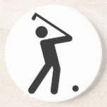 Golf-Symbol-Untersetzer