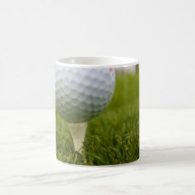Golf-T-Stück Entwurfs-Keramik-Becher Tasse